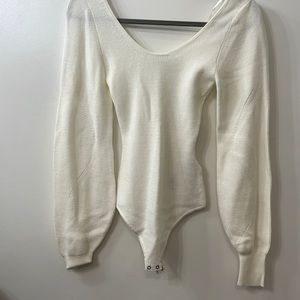 Sweater bodysuit